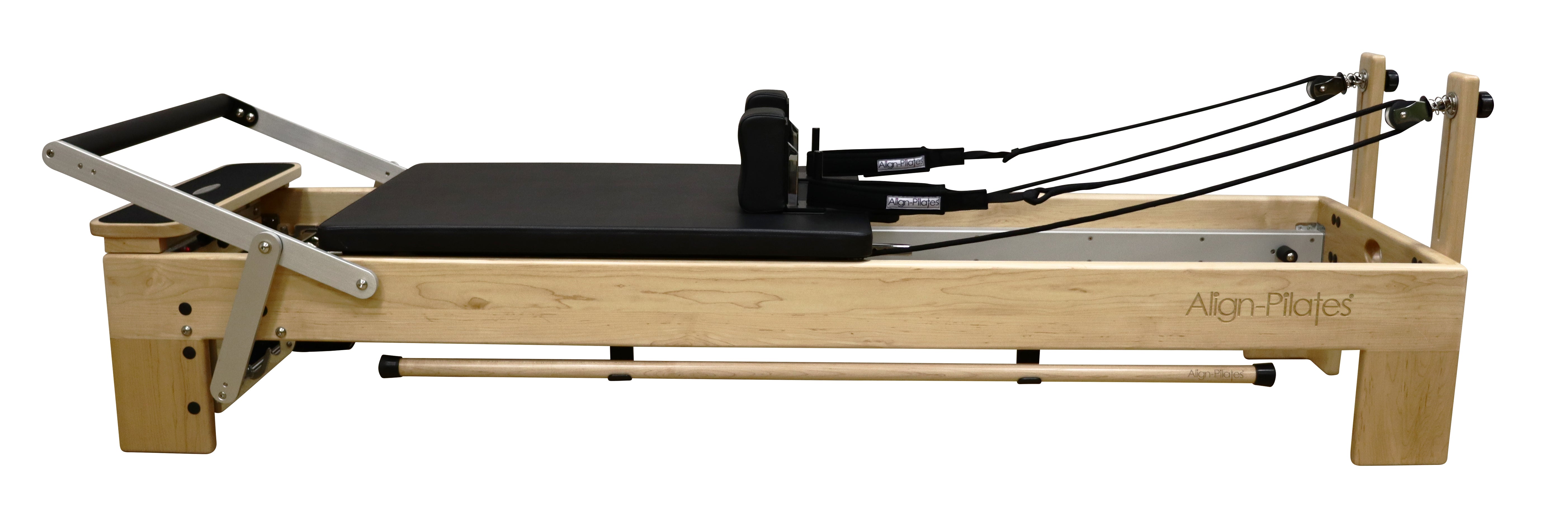 Side view of Align M8 Pro Pilates Reformer