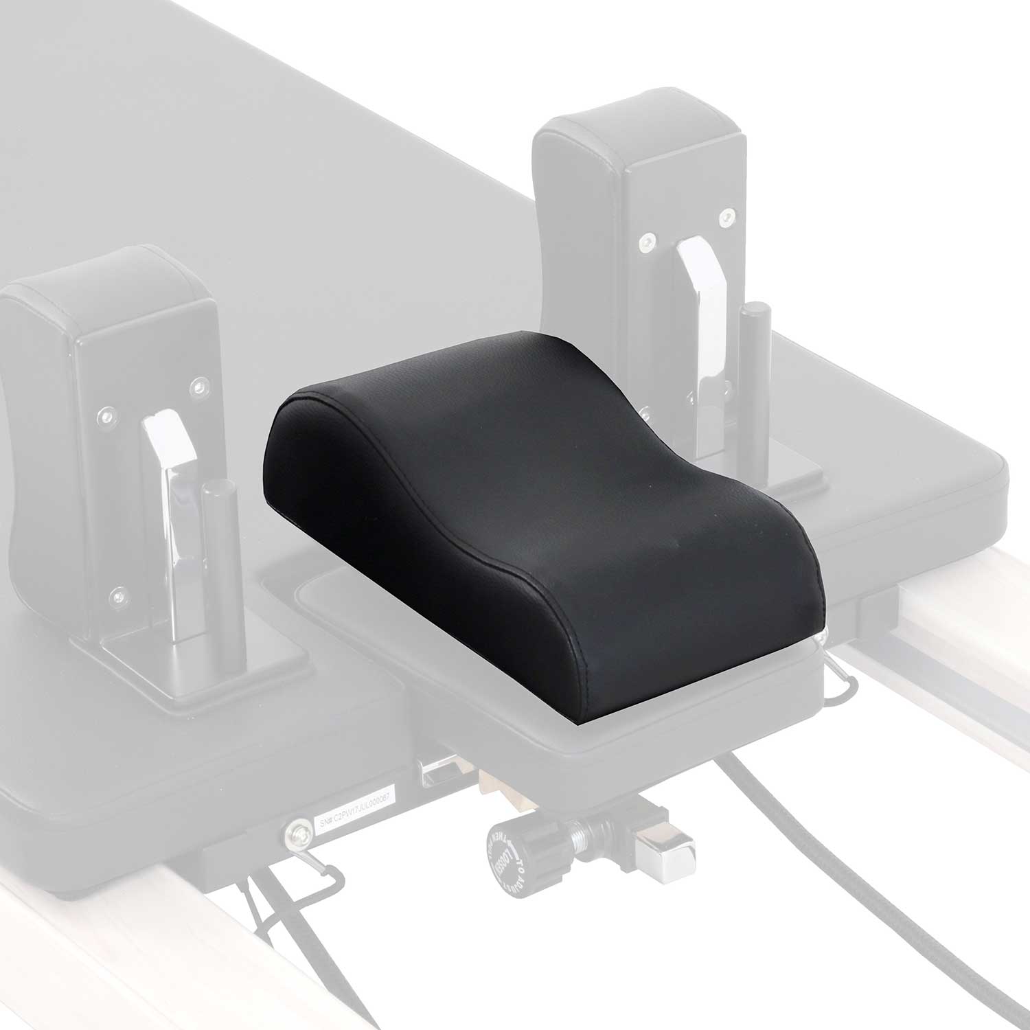 Neck pad for extra support during Pilates reformer sessions