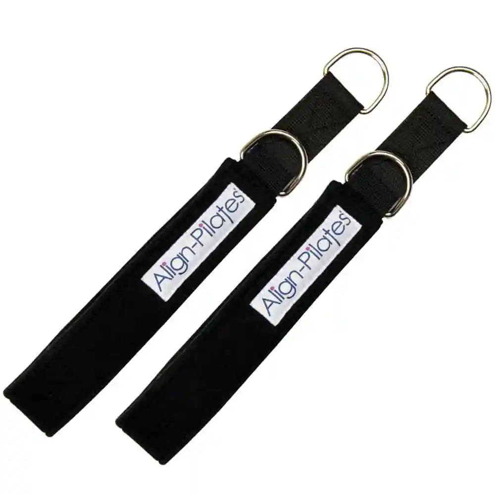 Pilates reformer strap pair