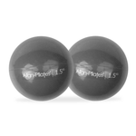 Set of Pilates toning balls in various weights