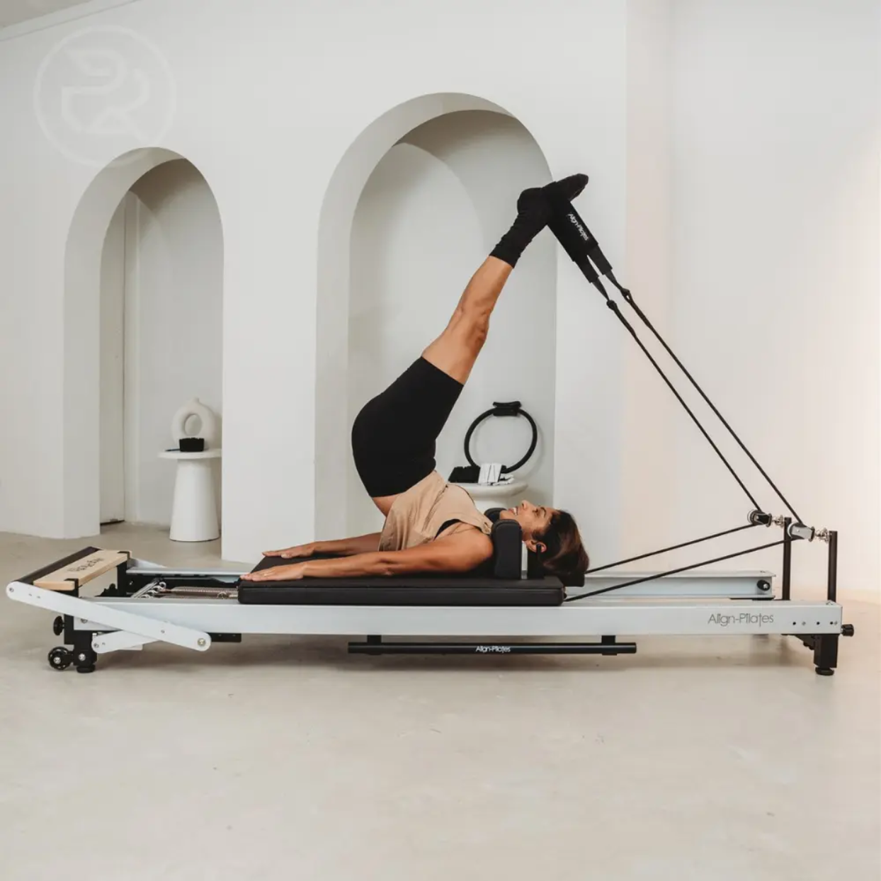Pilates reformer exercise