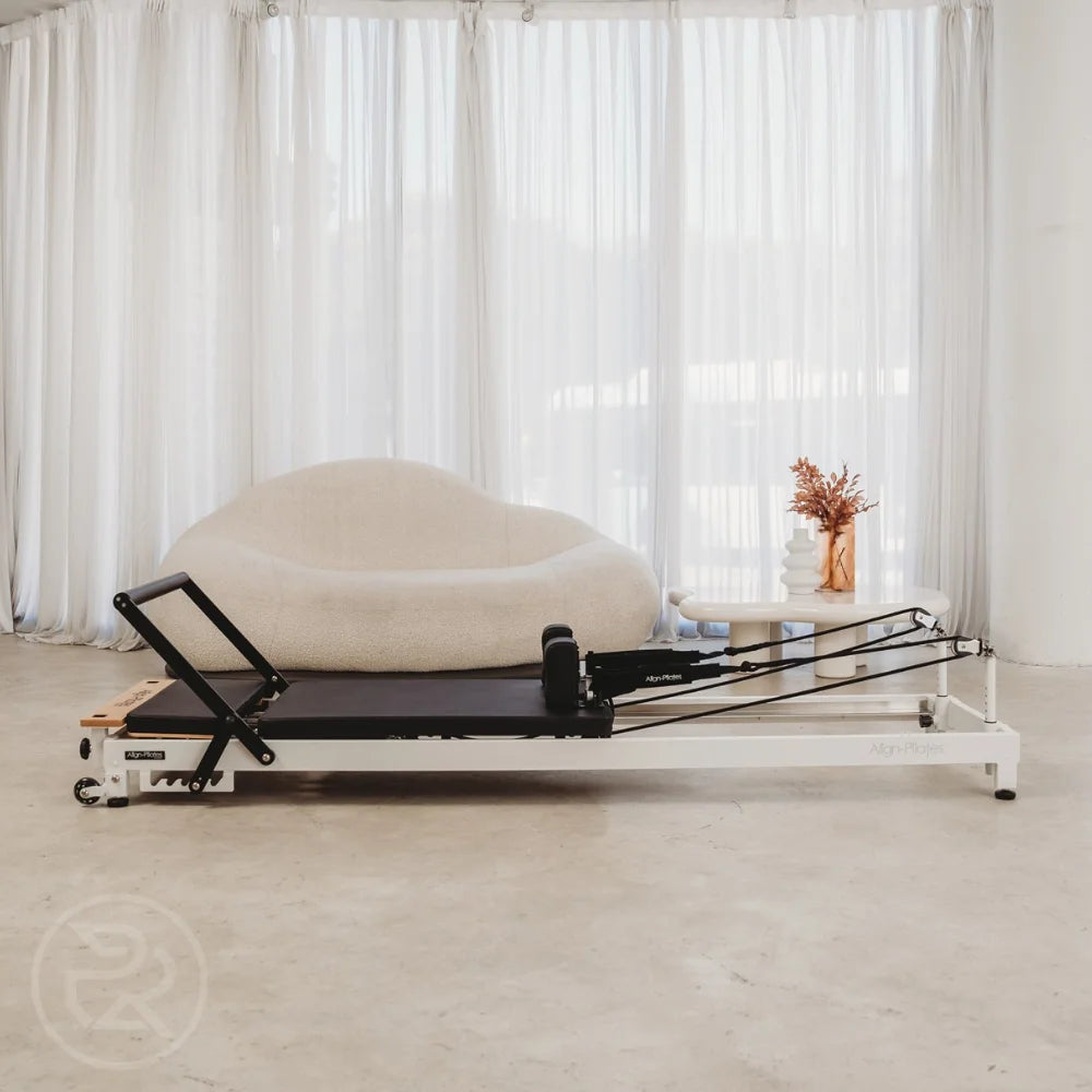 Pilates reformer product image with a clean studio background
