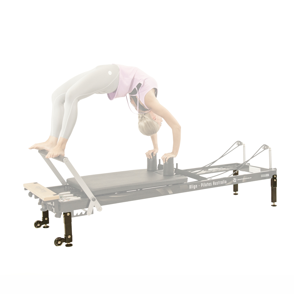 H1 Pilates reformer with standard legs