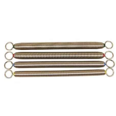 Set of Pilates reformer springs for resistance training