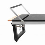 Platform extender with padded mattress for Pilates reformer