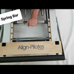 Close-up of Align spring bar