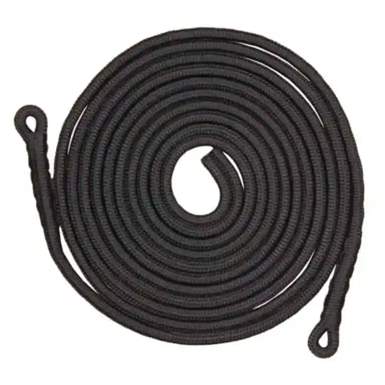 Black Reformer Ropes – Pair (silent) – Pilates Reformer Nz